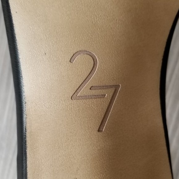 27 EDIT Naturalizer Iriss Ankle Strap Sandals, Black Leather, Womens Size 6.5 M - Picture 13 of 16